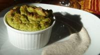 recette - Soufflé de haricots verts aux noisettes, sauce noisette