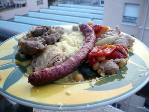 recette - Couscous à quatre mains