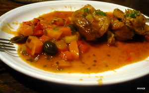 recette - Osso bucco de dinde aux olives