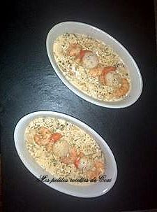 recette - Cassolette de fruits de mer
