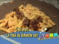 Pâtes du dimanche soir