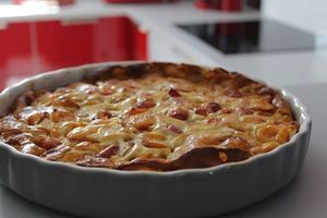 recette - Clafoutis de mirabelles au Pineau