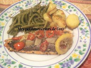 recette - Saumon en papillote