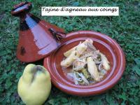 recette - Tajine d'agneau aux coings