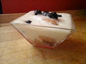 recette - tiramisu aux mures 