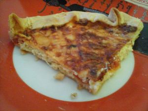 recette - Quiche au roquefort