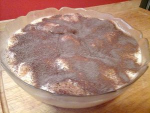 recette - Tiramisu au café