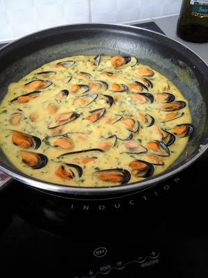 recette - Mouclade charentaise