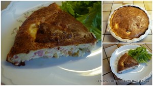 recette - Quiche sans pâte aux courgettes