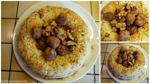 recette - Couronne de riz au hachis de viande