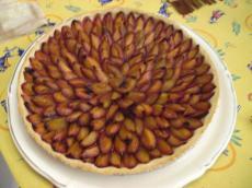 recette - Quetsches en tarte