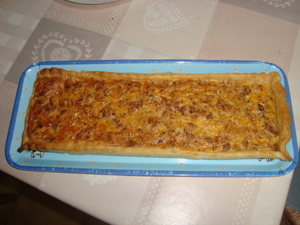 recette - Tarte au thon