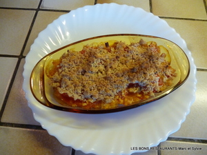 recette - Crumble de tomates