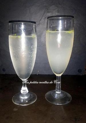 Cocktail au martini blanc et à la limonade - recette iTerroir