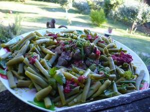 recette - Foie de volaille, salade fraicheur du jardin