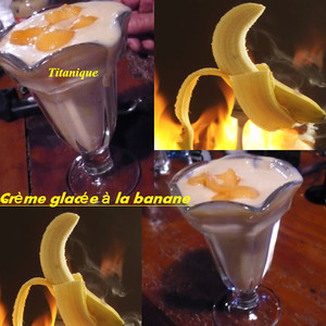 recette - Crème glacée à la banane sans sorbetière.