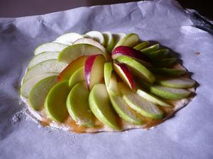 recette - Pizza aux pommes