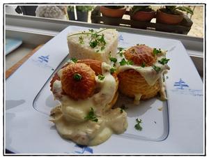 Vol-au-vent aux restes de poulet version avec Thermomix