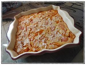 recette - Clafoutis aux abricots version avec Thermomix