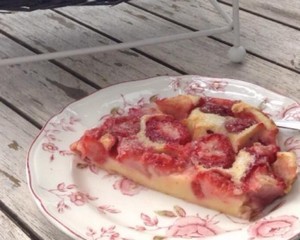 recette - Clafoutis aux fraises