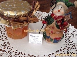 recette - Confiture de Noël au potimarron et agrumes aux épices