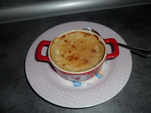 recette - Crème brûlée coco