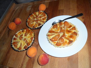 recette - Tartelettes aux abricots