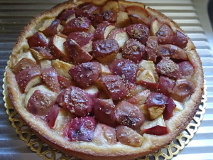 Tarte aux pommes maison