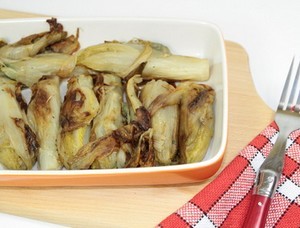 recette - Endives braisées aux oignons