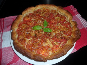 Tarte à la tomate