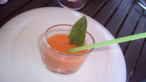 recette - Gaspacho aux légumes du soleil