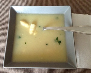 recette - Potage aux asperges