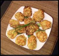 Galettes de légumes à la ciboulette