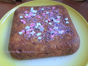 Gâteau à la compote de pommes