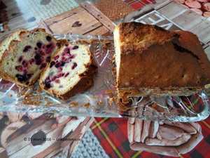 Cake groseilles-cassis