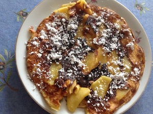 recette - Vaute au Pomme ou Crêpe épaisse