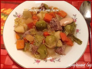 recette - Hochepot à ma façon 