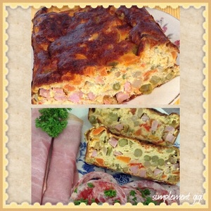 recette - Terrine de macédoine de légumes au jambon