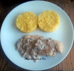 recette - Escalopes de poulet à la crème fraîche