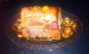 recette - Rôti de porc aux gousses d'ail
