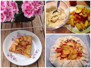 recette - Tarte aux nectarines