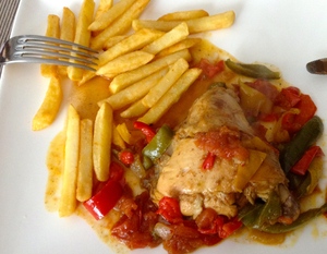 recette - Poulet aux épices tandoori et légumes