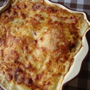 recette - Lasagnes au potiron, poireaux et bacon