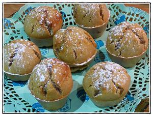Muffins à la crème de marrons version avec Thermomix