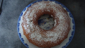 recette - Cake à la noix de coco et à la cannelle