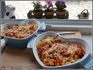 recette - Chou-fleur sauce tomate au thon au thermomix