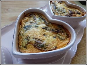 recette - Soufflés aux cèpes au thermomix