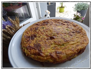 Flan de courgettes au mascarpone version avec Thermomix