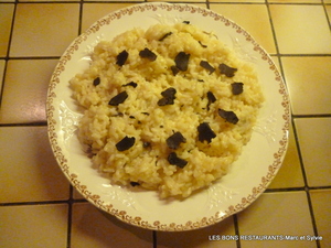 Risotto à la truffe