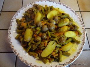 recette - Poêlée de légumes au curcuma